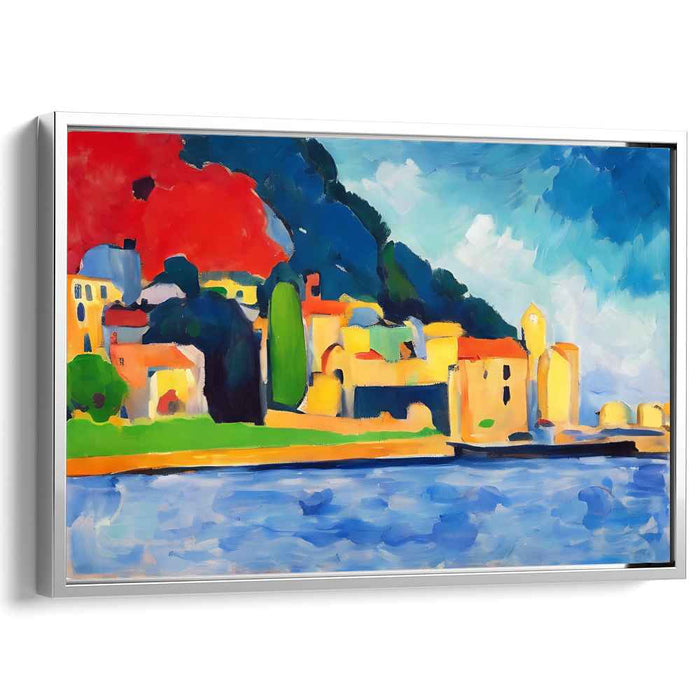 Sunlit Fauve Reverie: Fauvist Expression of Sunlit Serenity