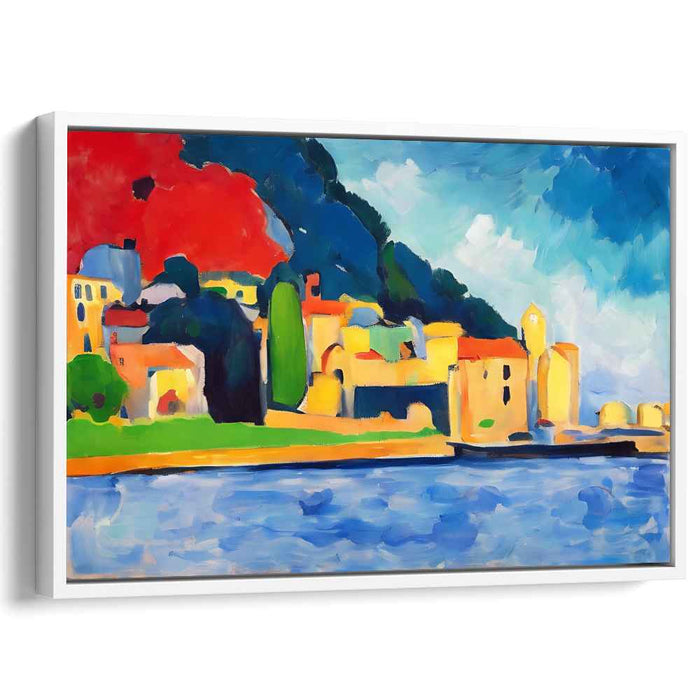 Sunlit Fauve Reverie: Fauvist Expression of Sunlit Serenity