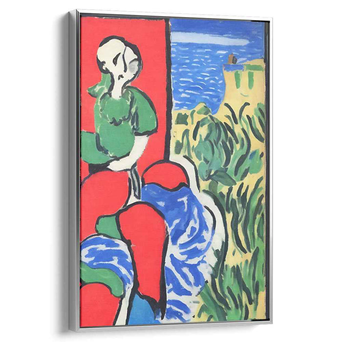 Ethereal Seascapes: Abstract and Coastal Landscape Canvas Art Print