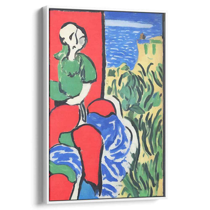 Ethereal Seascapes: Abstract and Coastal Landscape Canvas Art Print