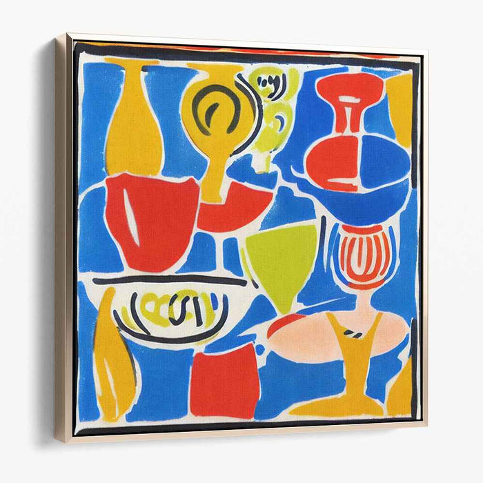 Vibrant Palette Shifts: Dynamic Colorful Canvas Art Print