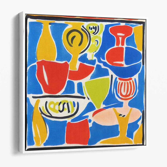 Vibrant Palette Shifts: Dynamic Colorful Canvas Art Print