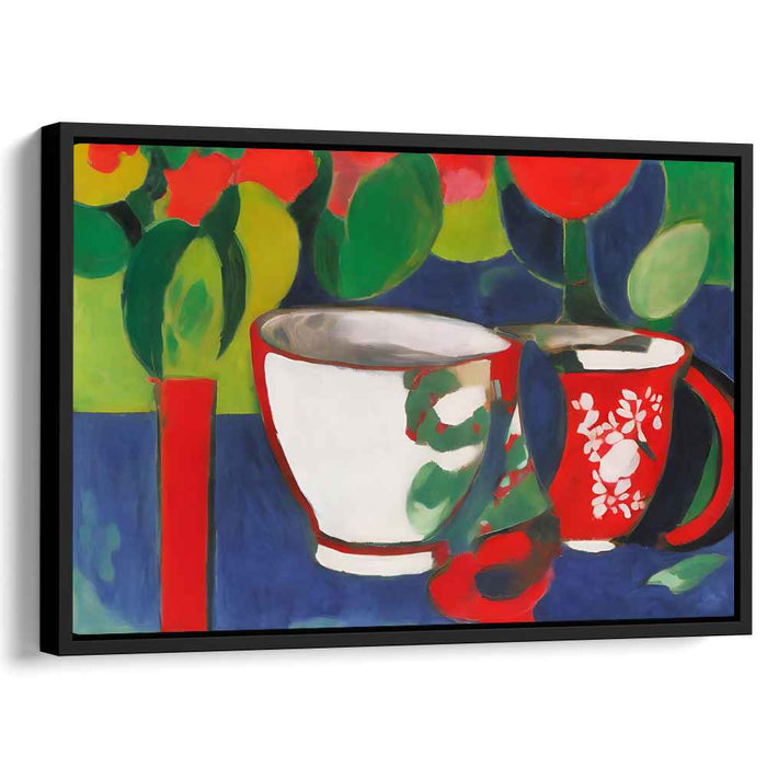 Intrinsic Vibrance: Modernist Still Life with Bold Colors