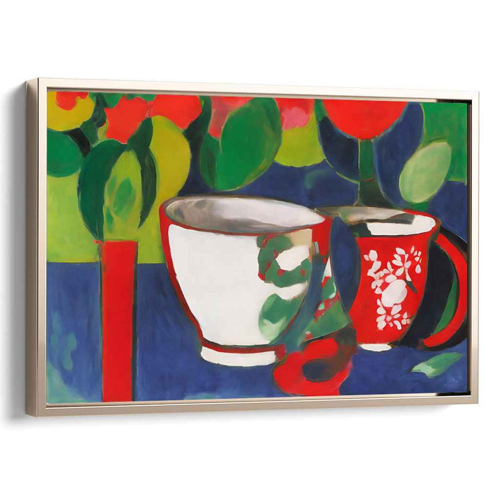 Intrinsic Vibrance: Modernist Still Life with Bold Colors