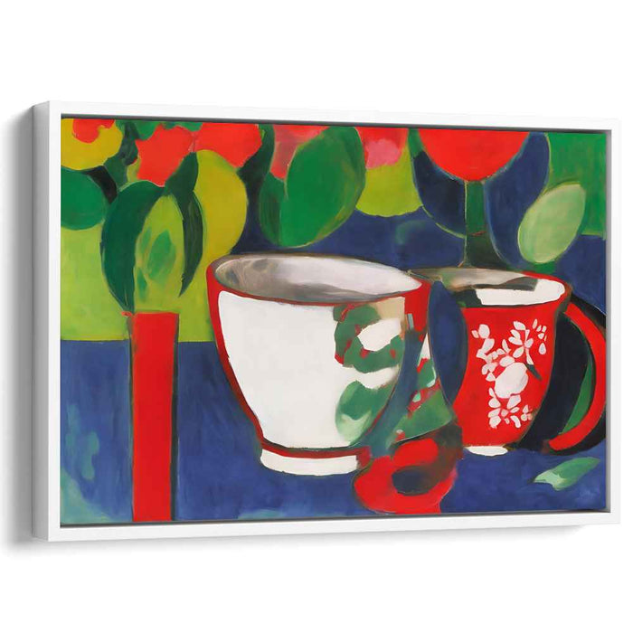 Intrinsic Vibrance: Modernist Still Life with Bold Colors