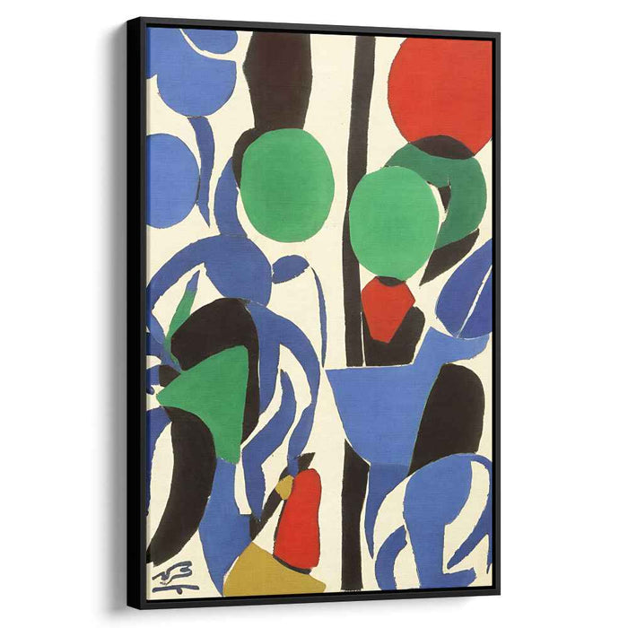 Time Warp Vortex: Modernist Abstract Canvas Art Print