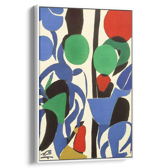 Time Warp Vortex: Modernist Abstract Canvas Art Print