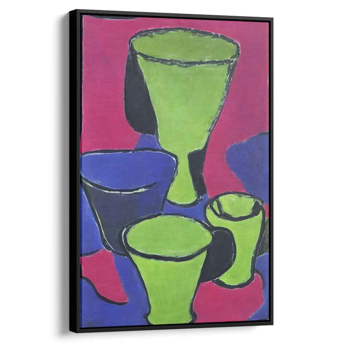 Fusion Fragmentation: Abstract Modernist Canvas Art Print