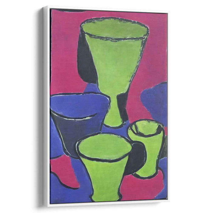 Fusion Fragmentation: Abstract Modernist Canvas Art Print