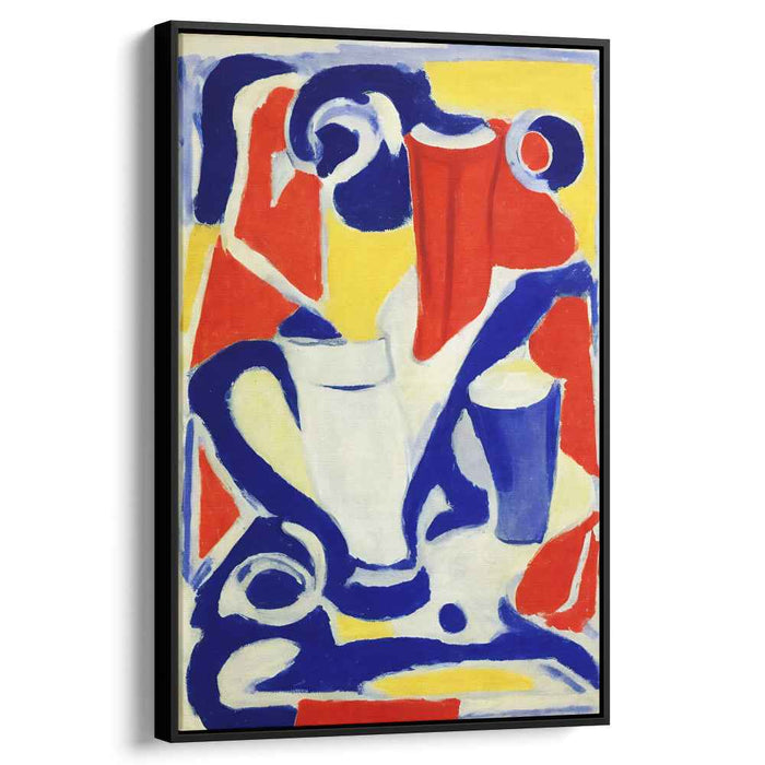 Wild Emotions Dance Freely: Bold Abstract Expressionist Canvas Art Print