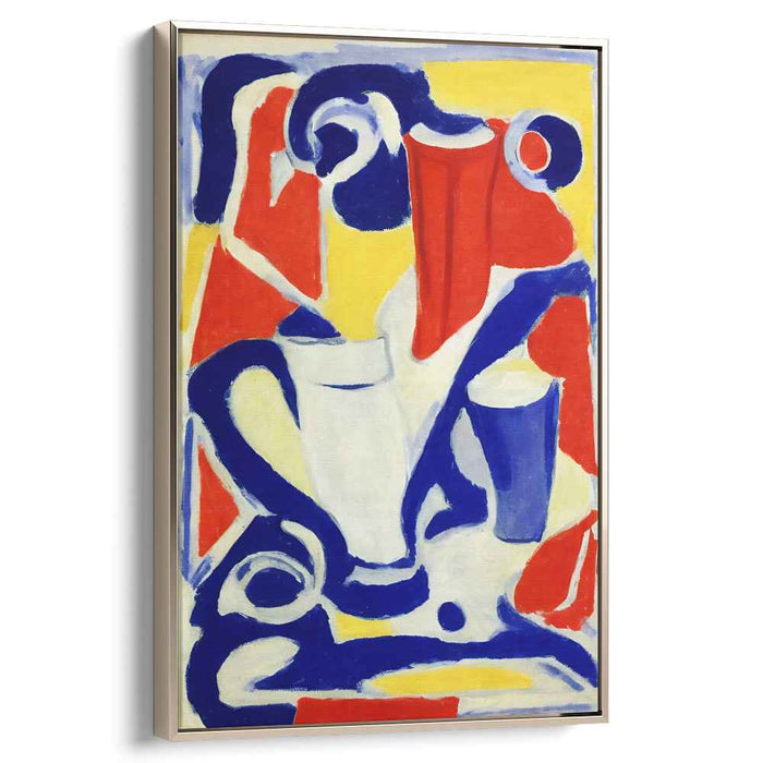 Wild Emotions Dance Freely: Bold Abstract Expressionist Canvas Art Print
