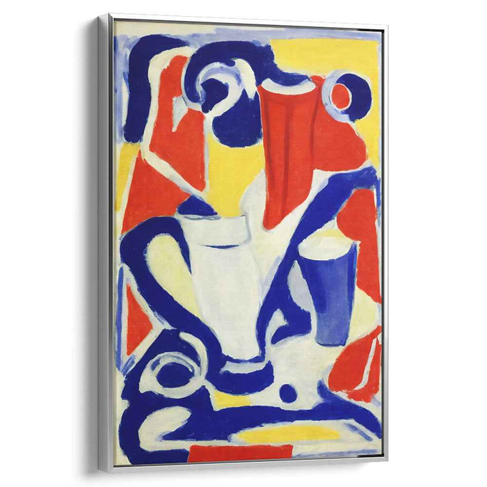 Wild Emotions Dance Freely: Bold Abstract Expressionist Canvas Art Print
