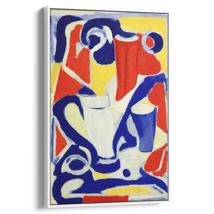 Wild Emotions Dance Freely: Bold Abstract Expressionist Canvas Art Print