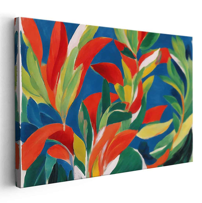 Nature's Spirit: Abstract Nature Canvas Art Print