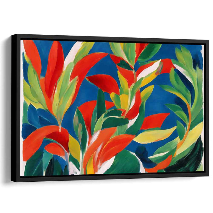Nature's Spirit: Abstract Nature Canvas Art Print