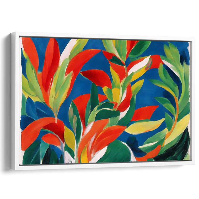 Nature's Spirit: Abstract Nature Canvas Art Print