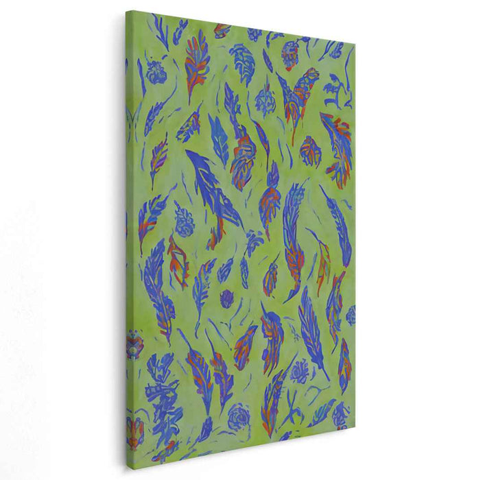 Nature's Rhythmic Symphony: A Vivid Dance of Nature Canvas Art Print