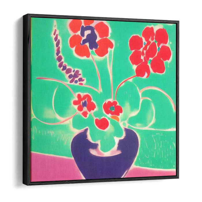 Urban Petal Urbanism: Contemporary Floral Canvas Art