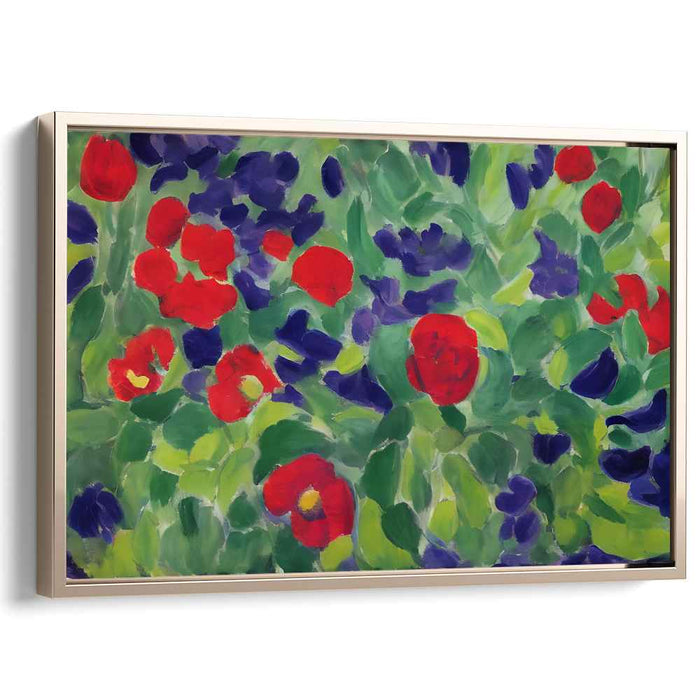 Chromatic Ballet Showcase: A Dance of Colors Canvas Art Print