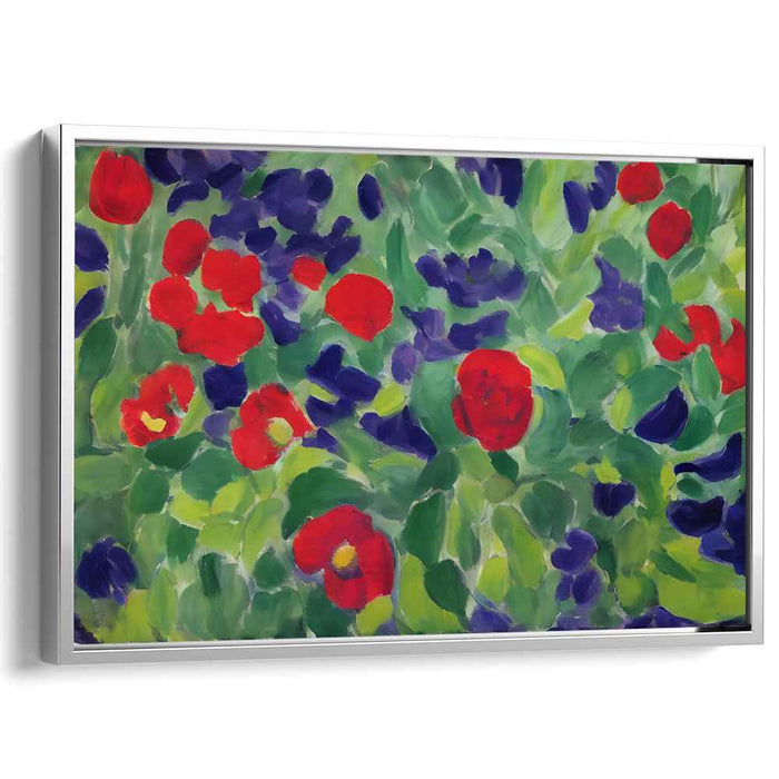 Chromatic Ballet Showcase: A Dance of Colors Canvas Art Print