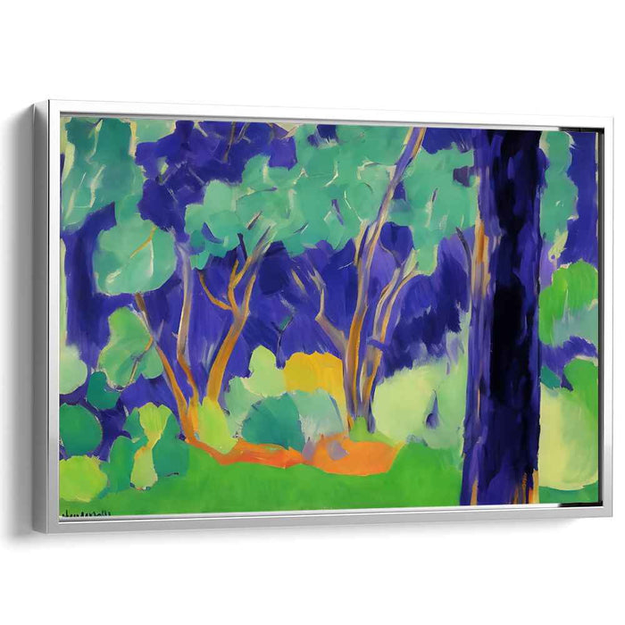 Wild Pallette Whispers: Fauvist Expression of Nature's Serenity