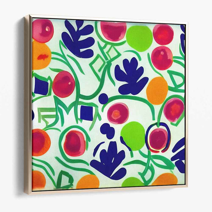 Whisked Flavor Symphony: A Lively Kitchen Canvas Art