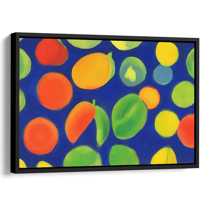 Fruit Medley Melodies: A Symphony of Colorful Fruits Canvas Art