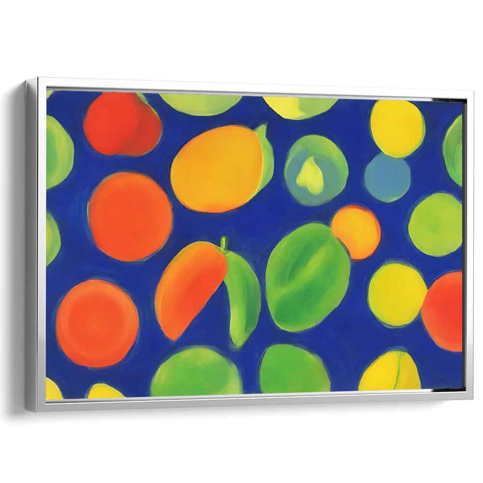 Fruit Medley Melodies: A Symphony of Colorful Fruits Canvas Art