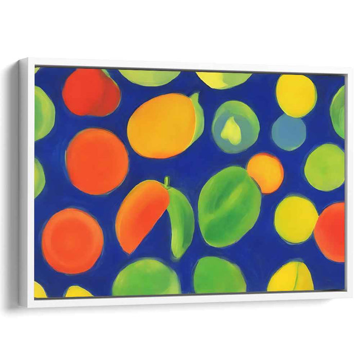Fruit Medley Melodies: A Symphony of Colorful Fruits Canvas Art