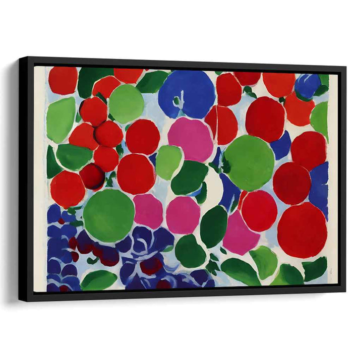 Chromatic Chaos Serenade: Bold Colorful Abstract Canvas Art