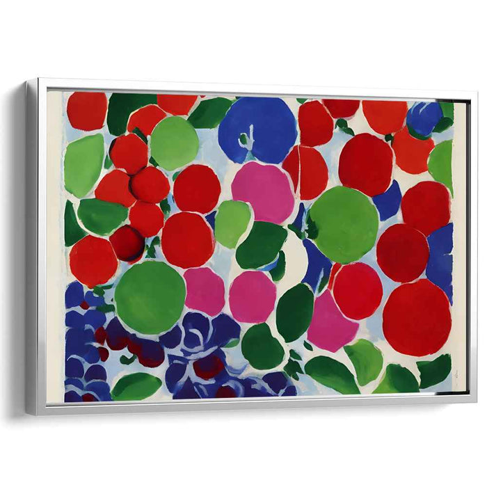 Chromatic Chaos Serenade: Bold Colorful Abstract Canvas Art