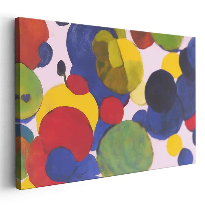 Whimsy Splash: Playful Abstract Canvas Art