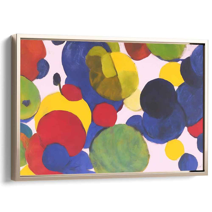 Whimsy Splash: Playful Abstract Canvas Art