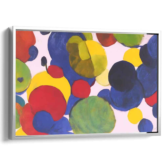 Whimsy Splash: Playful Abstract Canvas Art