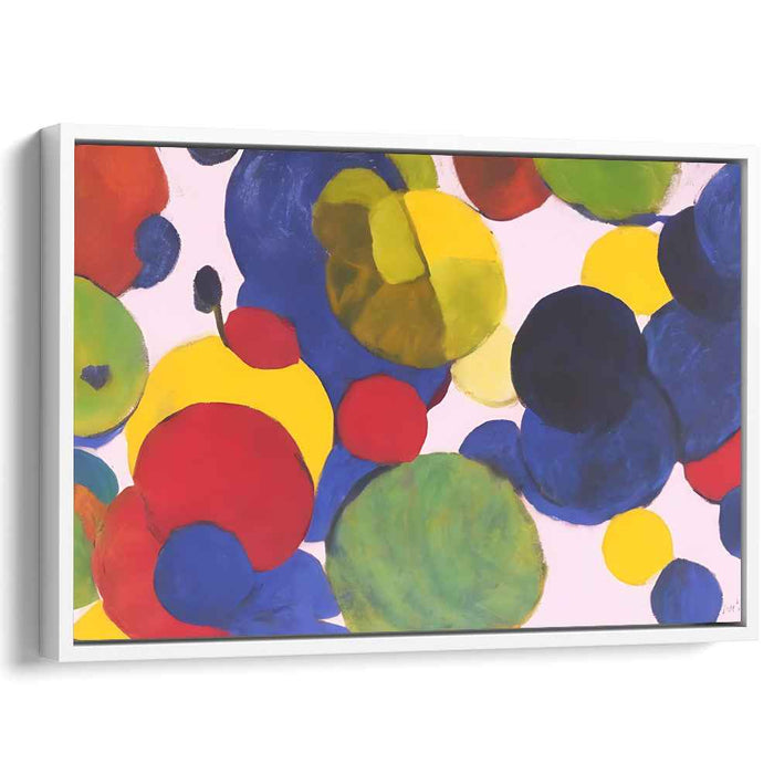 Whimsy Splash: Playful Abstract Canvas Art