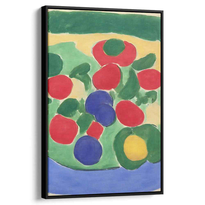 Ebullient Palette Symphony: Vibrant Abstract Expressionist Canvas Art
