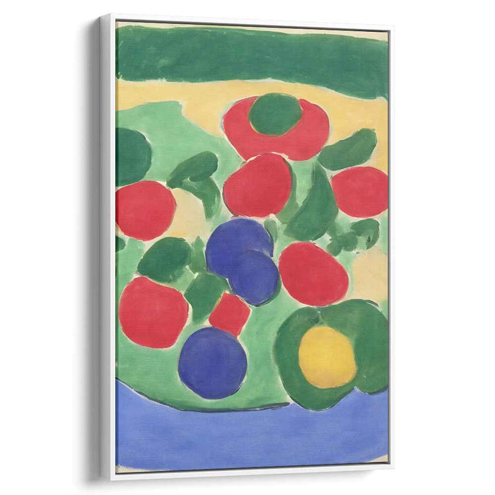 Ebullient Palette Symphony: Vibrant Abstract Expressionist Canvas Art