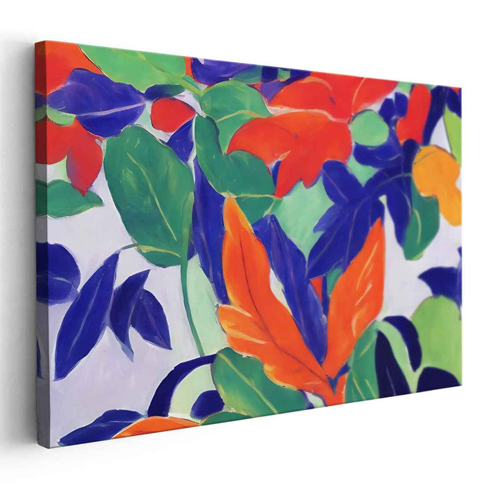 Chromatic Wilderness Harmony: Abstract Nature's Colorful Symphony