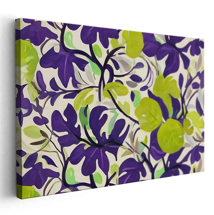 Verdant Growth: Flourishing Foliage Canvas Art