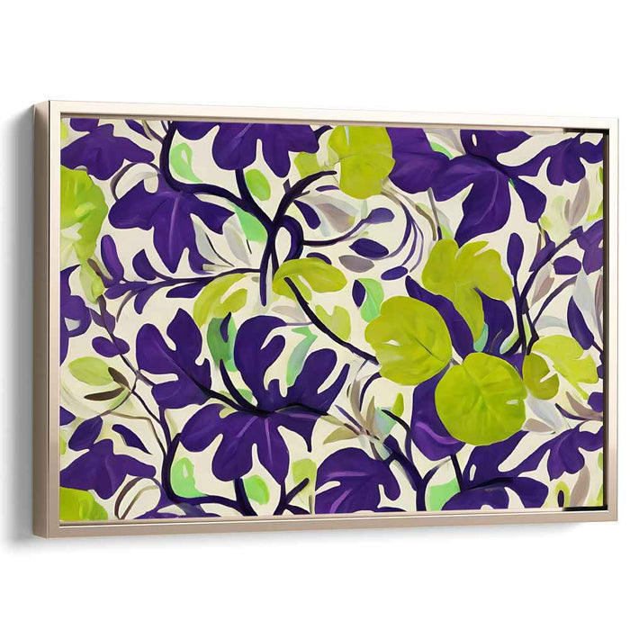 Verdant Growth: Flourishing Foliage Canvas Art