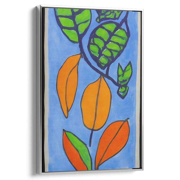 Organic Modernity: Contemporary Nature-Inspired Canvas Art Print