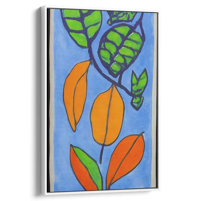 Organic Modernity: Contemporary Nature-Inspired Canvas Art Print