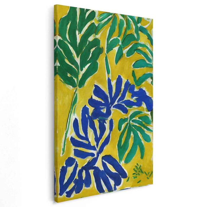 Verdant Canvas Impressions: Lush Botanical Impressions on Canvas