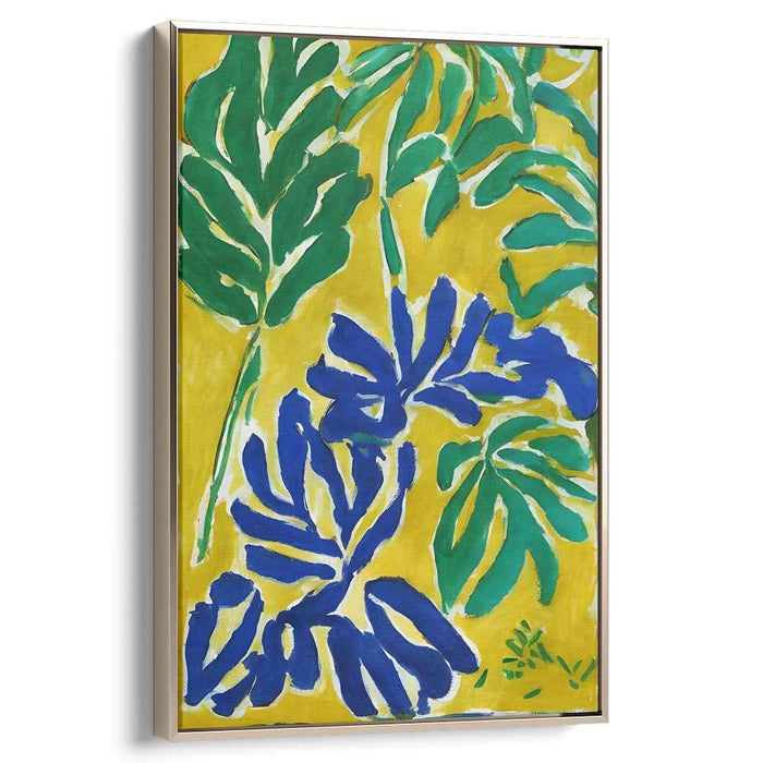 Verdant Canvas Impressions: Lush Botanical Impressions on Canvas