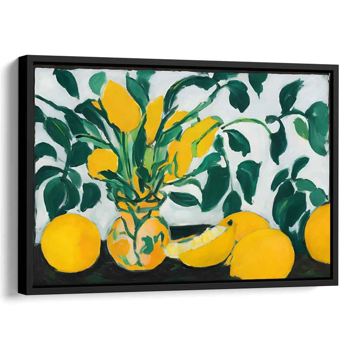 Eternal Canvas Echoes: Vibrant Still Life Canvas Art Print