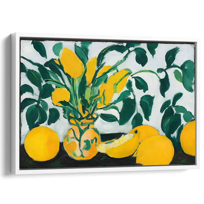 Eternal Canvas Echoes: Vibrant Still Life Canvas Art Print