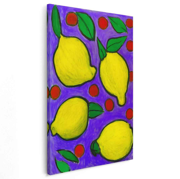 Vibrant Chaos Fusion: Bold Pop Art Canvas Print