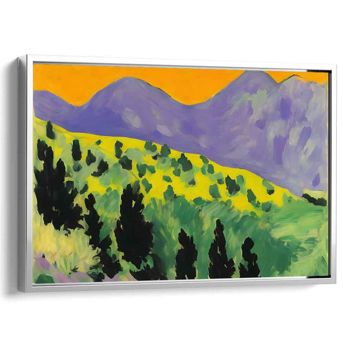 Dreamscape Colors Burst: Vivid Landscape Canvas Art