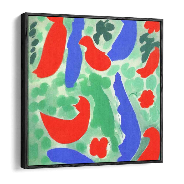 Euphoric Impulse: Abstract Expressionist Canvas Art Print