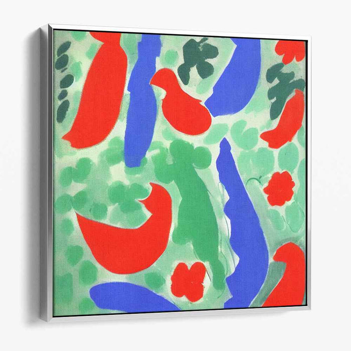 Euphoric Impulse: Abstract Expressionist Canvas Art Print